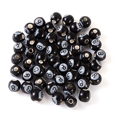 50Pcs Handmade Porcelain Beads PORC-TA0001-07-1