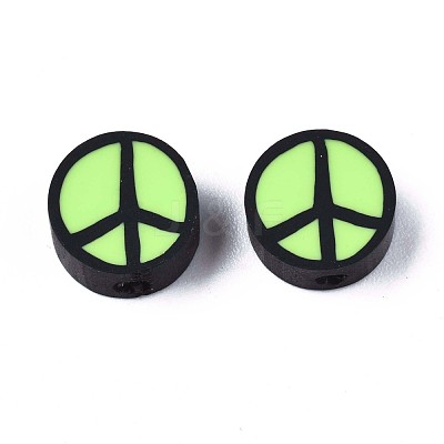 Handmade Polymer Clay Beads CLAY-N007-006-06-1