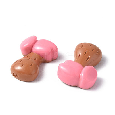 Opaque Resin Cabochons LS-CRES-P023-05E-1