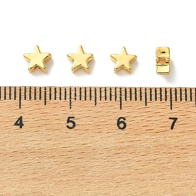SHEGRACE Brass Star Beads XGRPCU840-300G-1