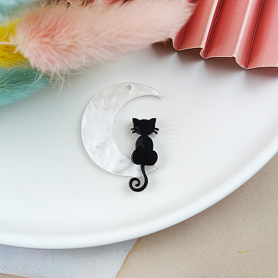 Opaque Acrylic Pendants FIND-SZC0010-499-1