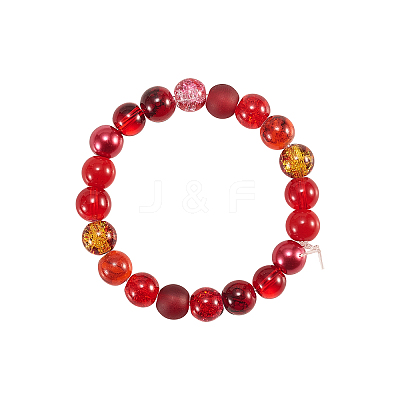 200Pcs 10 Styles DIY Glass Round Beads Sets DIY-CJ0001-97-1