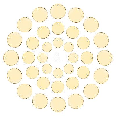 60Pcs 3 Style Brass Charms KK-CN0001-20-1