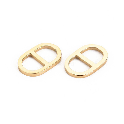 304 Stainless Steel Connector Charms STAS-S116-221A-1