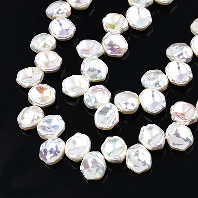 ABS Plastic Imitation Pearl Beads Strands KY-N015-12-A04-1