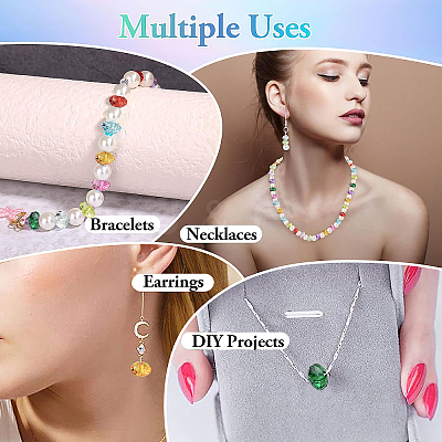 Transparent Acrylic Beads TACR-CJ0001-04-1