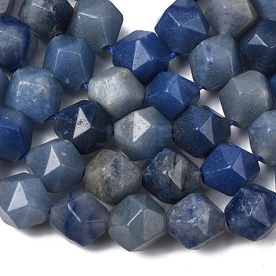 Natural Blue Aventurine Beads Strands G-Z119-A38-03-1
