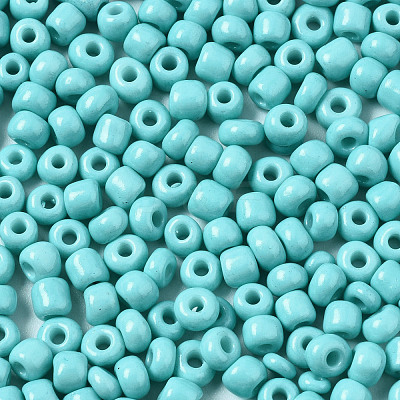 6/0 Glass Seed Beads SEED-S058-A-F437-1