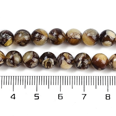 Sythetic Amber Beads Strands X1-G-M199-02E-1