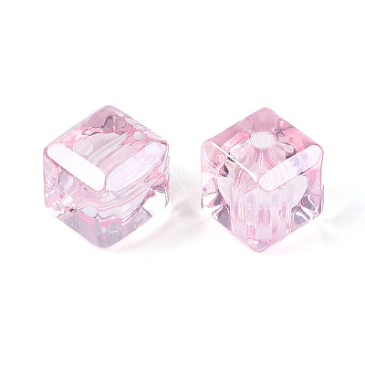 Transparent Acrylic Beads TACR-T028-59A-1