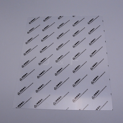 Transparent Plastic Board with Protective Paper for Photo Frame Replacement DIY-WH0190-86B-1