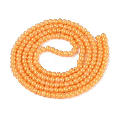 Baking Paint Glass Pearl Beads Strands LS-DGLA-ZX001-05A-12-1