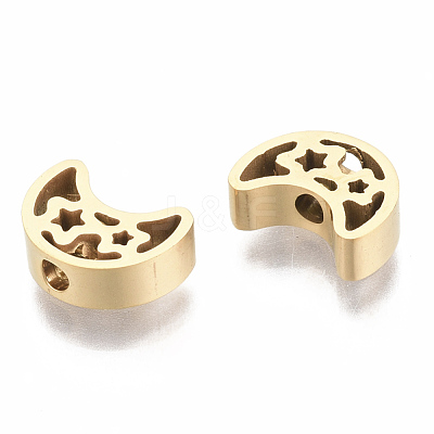 304 Stainless Steel Beads X-STAS-S079-181G-1