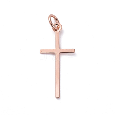 Brass Pendants ZIRC-G160-31RG-1