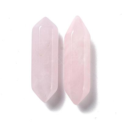 Faceted Natural Rose Quartz Healing Stones G-K008-30mm-01-1