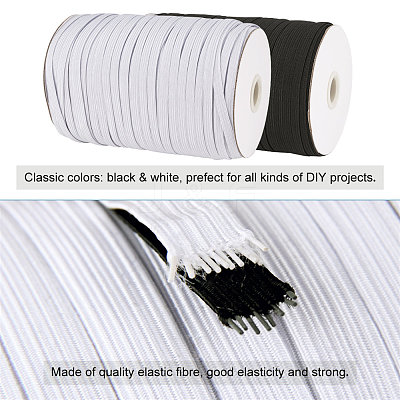 Flat Elastic Band for Mouth Cover Ear Loop JX001A-01-1
