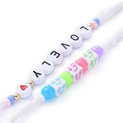 (Jewelry Parties Factory Sale)Personalized Dual-use Items NJEW-JN02846-1