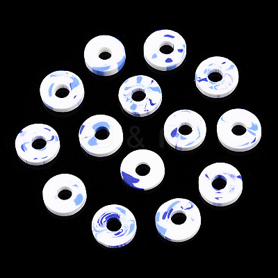 Handmade Polymer Clay Beads CLAY-YW-6.0mm-A19-1