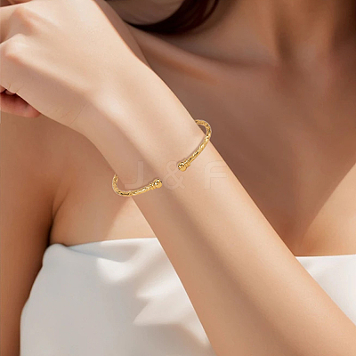 5Pcs Zinc Alloy Open Cuff Bangles BJEW-SC0001-70-1