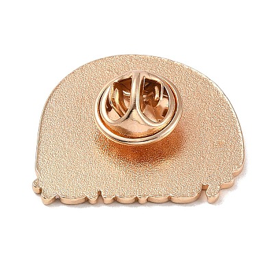 Teacher's Day Theme Rack Plating Light Gold Alloy Brooches JEWB-Z016-01KCG-01-1