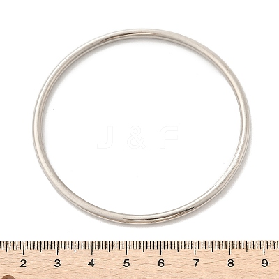 7Pcs 201 Stainless Steel Plain Bangle Sets for Women BJEW-L664-022A-P02-1