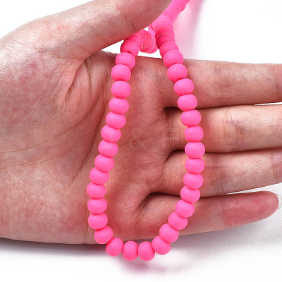 Handmade Polymer Clay Beads Strands CLAY-N008-053-09-1