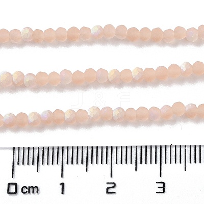 Imitation Jade Glass Beads Strands EGLA-YW0003-19A-18-1