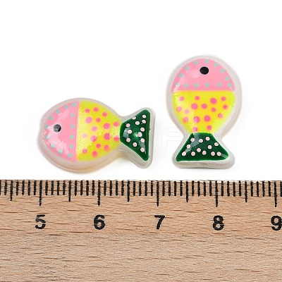 Baking Paint Glass Beads LAMP-F036-02E-1
