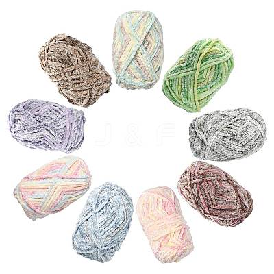 Super Bulky Chenille Polyester Yarn YCOR-FZC0001-01A-1