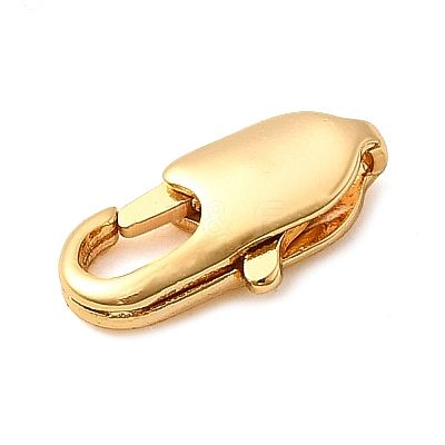 Brass Clasps KK-D407-19G-D-1