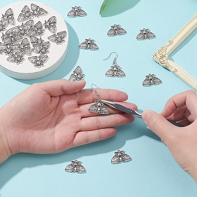 30Pcs Tibetan Style Alloy Pendants FIND-SZ0003-49-1
