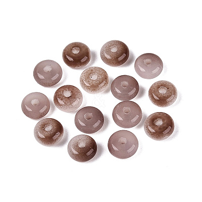 Baking Paint Imitation Jade Glass Beads GL-N006-01A-01-1
