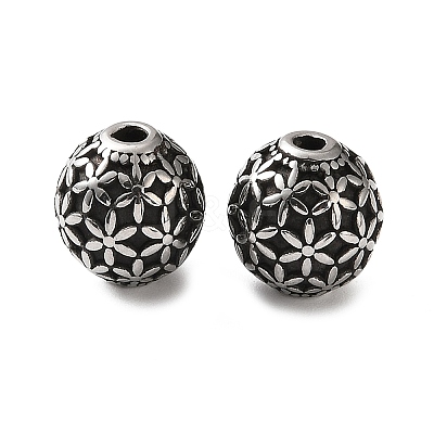 304 Stainless Steel Beads SA-CBA043D-01F-AS-1