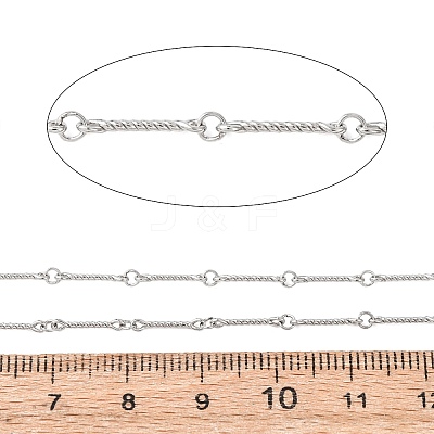 304 Stainless Steel Twist Bar Link Chains CHS-H117-14P-1