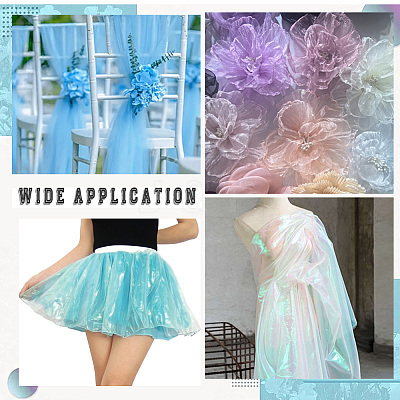 Laser Polyester Fabric DIY-WH20013-20C-1