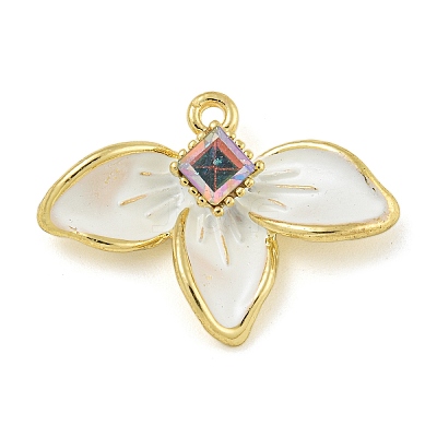 Rack Plating Alloy Rhinestone Pendants FIND-M033-03A-01-1