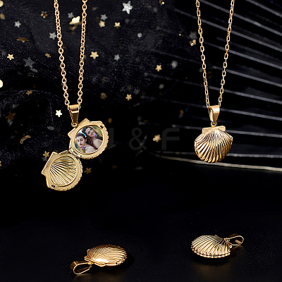 4Pcs 316 Stainless Steel Locket Pendants STAS-BBC0003-67-1