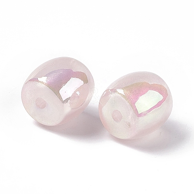Opaque Acrylic Beads OACR-C009-01A-1