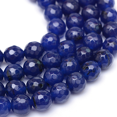 Natural White Jade Bead Strands G-R346-10mm-04-1