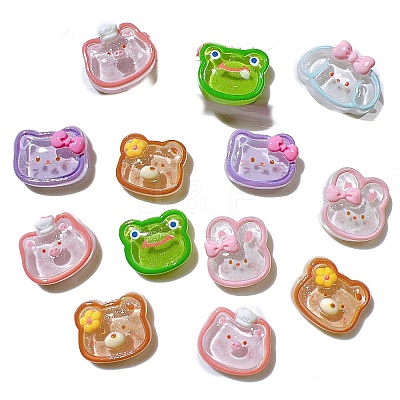 Animal Resin Cabochones PW-WG3A996-01-1