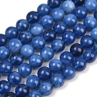 Handmade Lampwork Beads Strand LAMP-B056-10mm-06-1