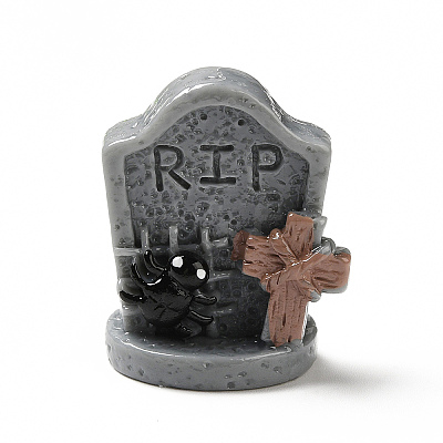 Halloween Theme Opaque Resin Cabochons RESI-K019-002I-1
