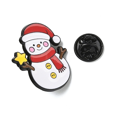Christmas Enamel Pins JEWB-I050-01EB-02-1
