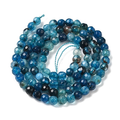 Natural Agate Beads Strands X-G-H302-A01-02-1
