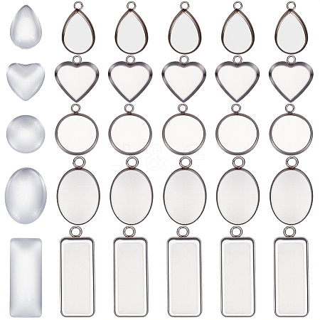 DIY Pendant Making Kits DIY-SP0007-41-1