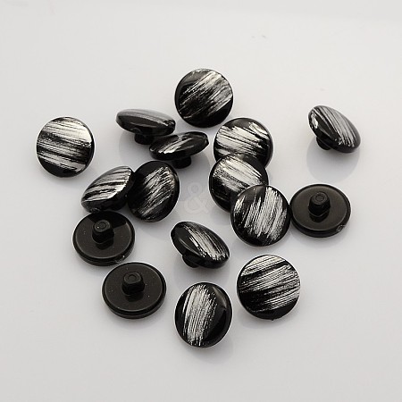 Acrylic Shank Buttons BUTT-N009-15mm-J7-1