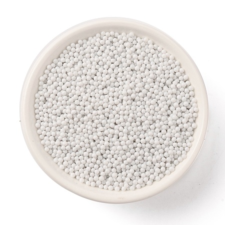 Baking Paint Glass Seed Beads SEED-WH0002-04D-1