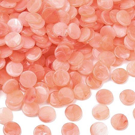 Opaque Acrylic Beads MACR-C037-08D-1