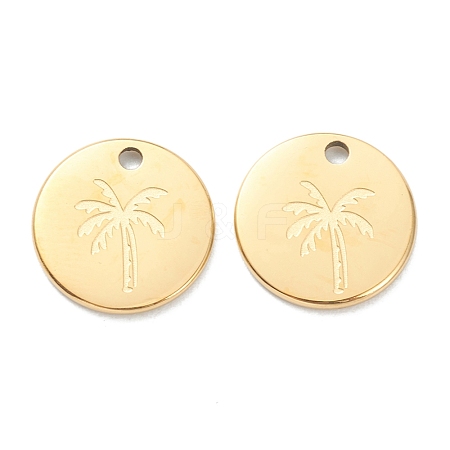 Ion Plating(IP) 304 Stainless Steel Charms STAS-P280-10G-1
