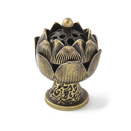 Alloy Incense Burner DJEW-D300-01E-AB-1